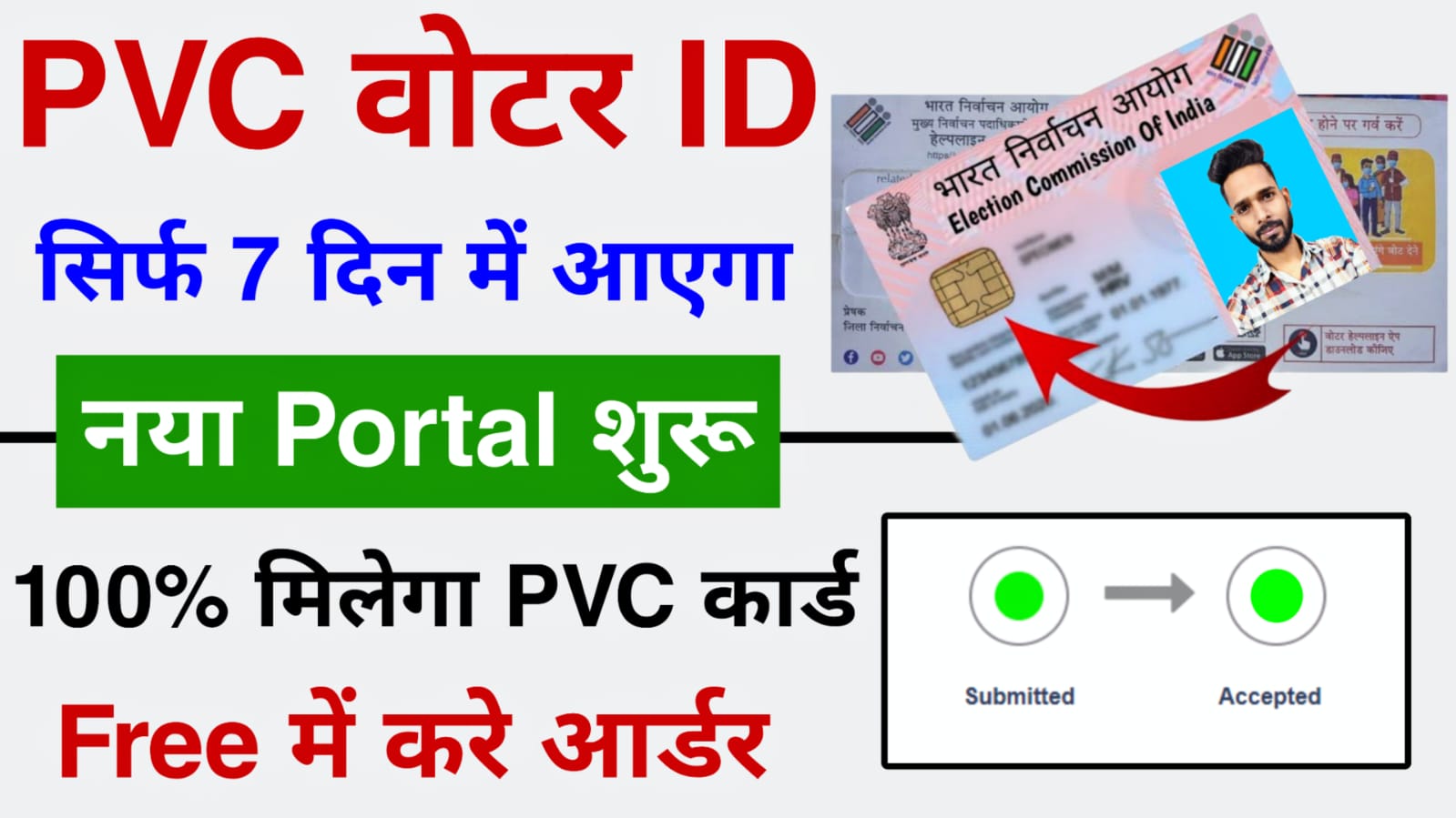 Order PVC Voter ID Card PVC Voter ID 